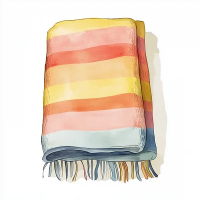 Colorful Beach Towel