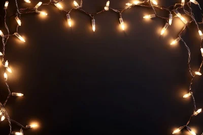 Christmas Lights Frame