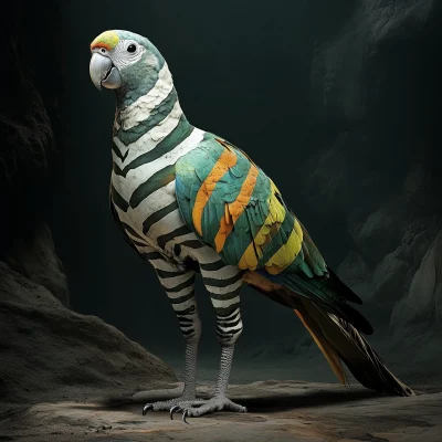 Zebra Parakeet Transformation