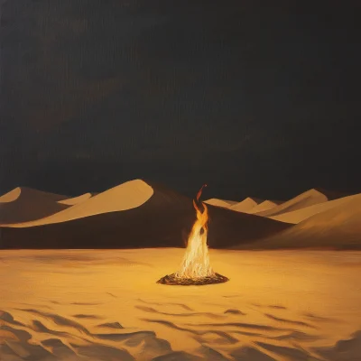 Torch in the Desert