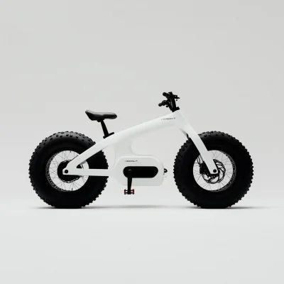 Futuristic Bike Product Shot