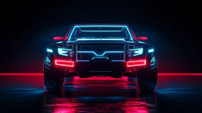 Futuristic Pickup Truck