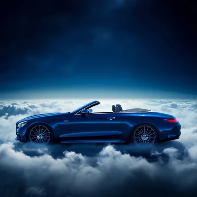 Heavenly Convertible Mercedes