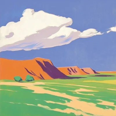 Hilly Western Landscape