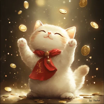 Cute Fortune Cat