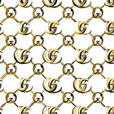 Geometric Gold Patterns