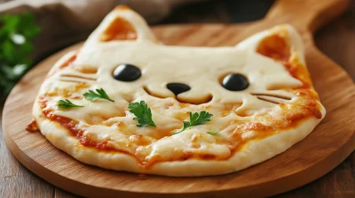 Cute Cat Pizza