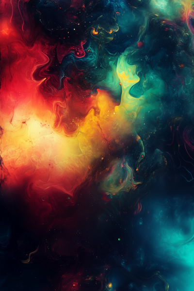 Colorful Crazy Background Texture