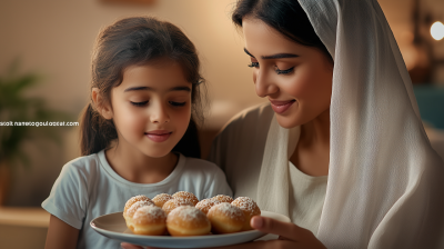 Emirati Mother and Child