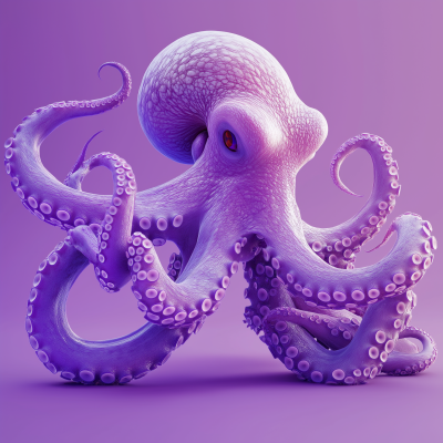 Violet Octopus