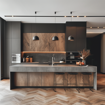 Modern Rustic Kitchen Design
