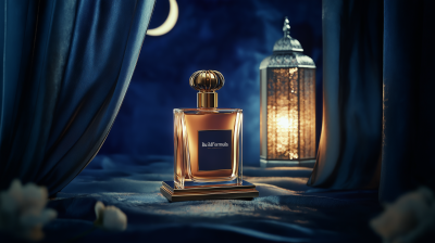 Luxurious Perfume Bottle Display