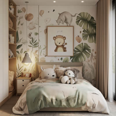 Soft Pastel Child Room