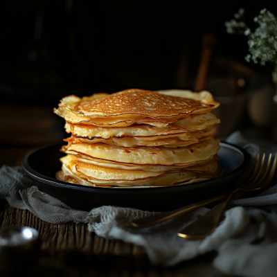 Stack of Russian Pancakes