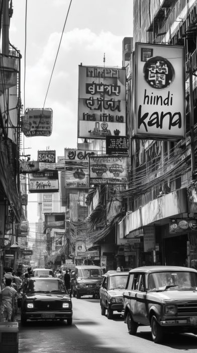 Busy Street in Manila