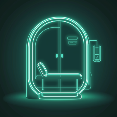 Neon Wellness Zone