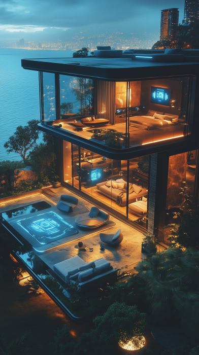 Futuristic Smart Home