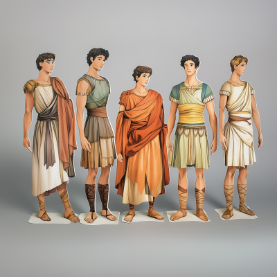 Orpheus Paper Doll Sheet