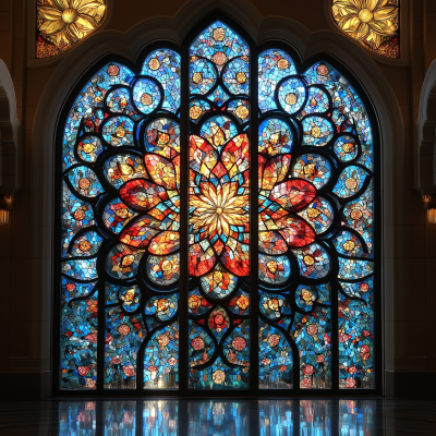 Sacred Geometry Stained Glass