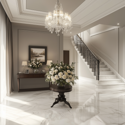 Classic American Hall Design