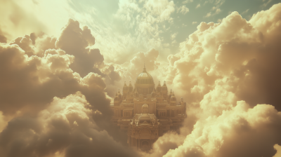 Majestic Palace Under Glass