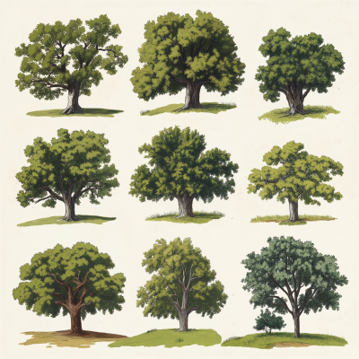 Oak Trees of Sacramento