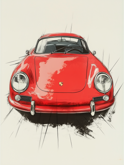 Vintage Porsche Carrera