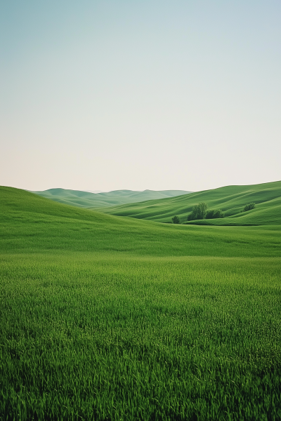 Vast Green Grassland