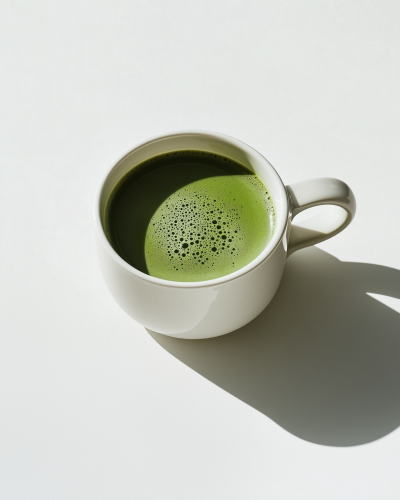 Matcha in a Big Mug