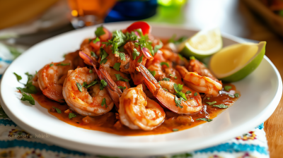 Camarones a la Diabla