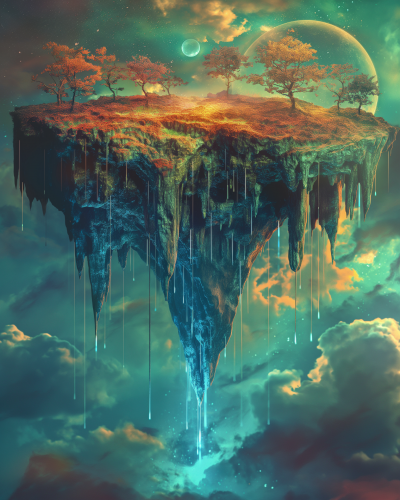 Floating Island Landscape
