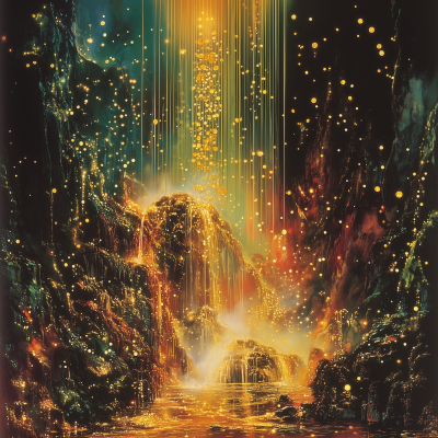 Magical Waterfall