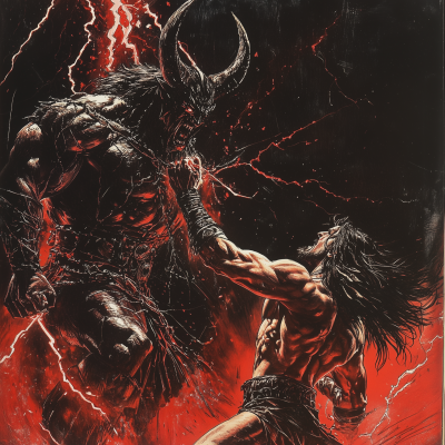 Epic Battle of Dark and Light