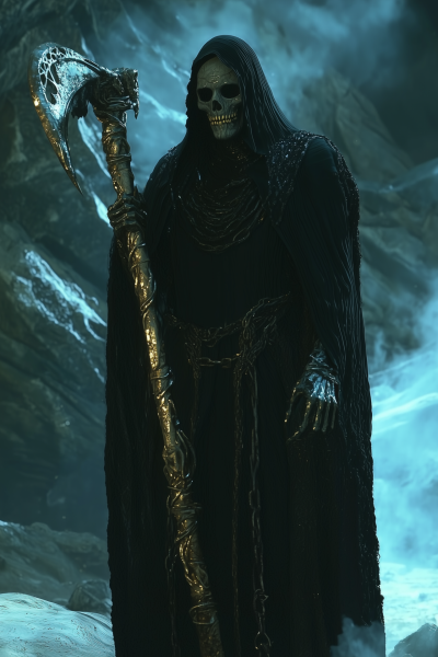 Grim Reaper Through Reality