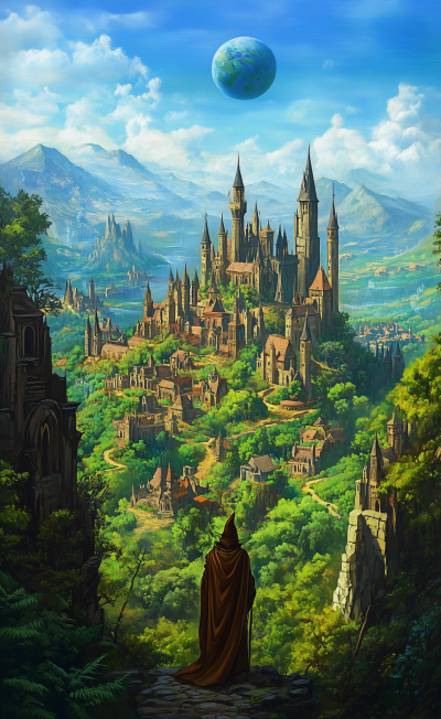 Fantasy City Landscape