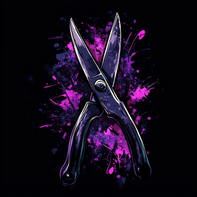 Garden Shears Illustration