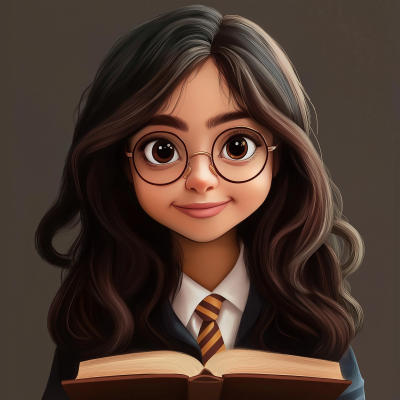 Pixar Style Hermione Granger