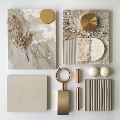 Kitchen Design Material Board