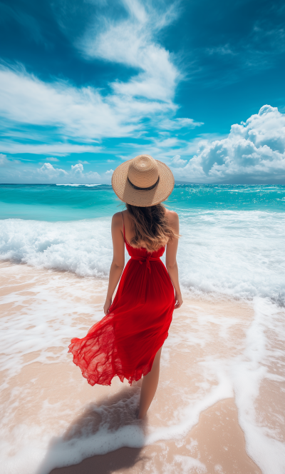 Couple at the Beach