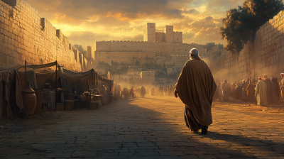 Elderly Man Walking