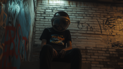 Astronaut in Black
