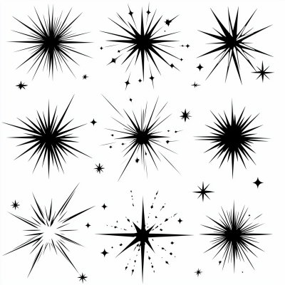 Starburst Shine Vector