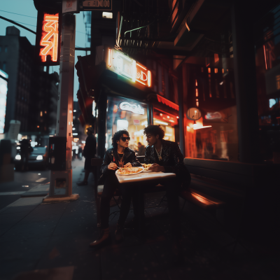 Night Out at the Pizza Place
