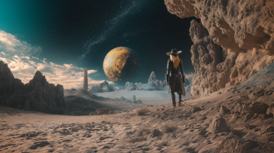 Cowgirl and Planet