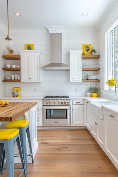 Bright and Airy Kitchen