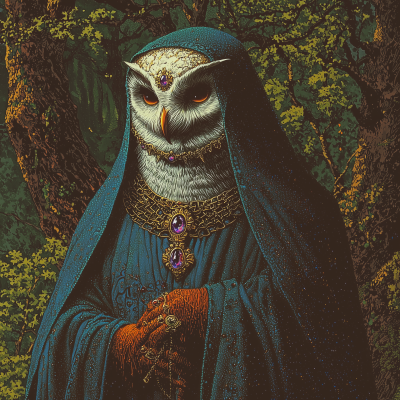 Elderly Owl Witch