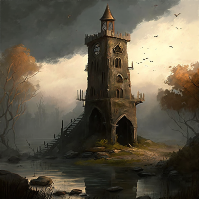 All along the watch tower