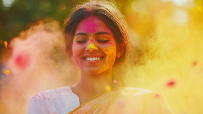 Celebrating Holi