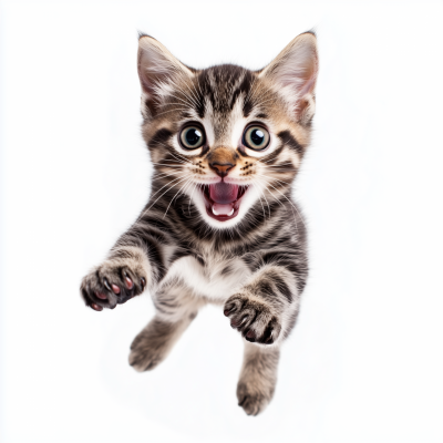Playful Tabby Kitten