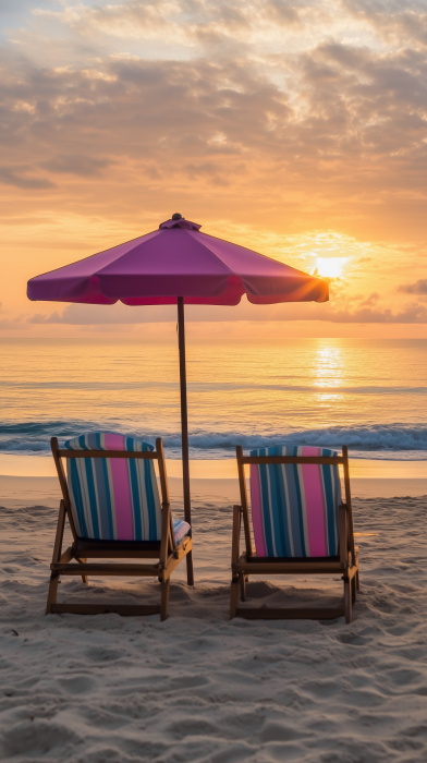 Serene Beach Sunrise